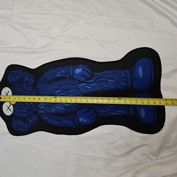 Bearbrick Blue Rug - Picture 5 of 6